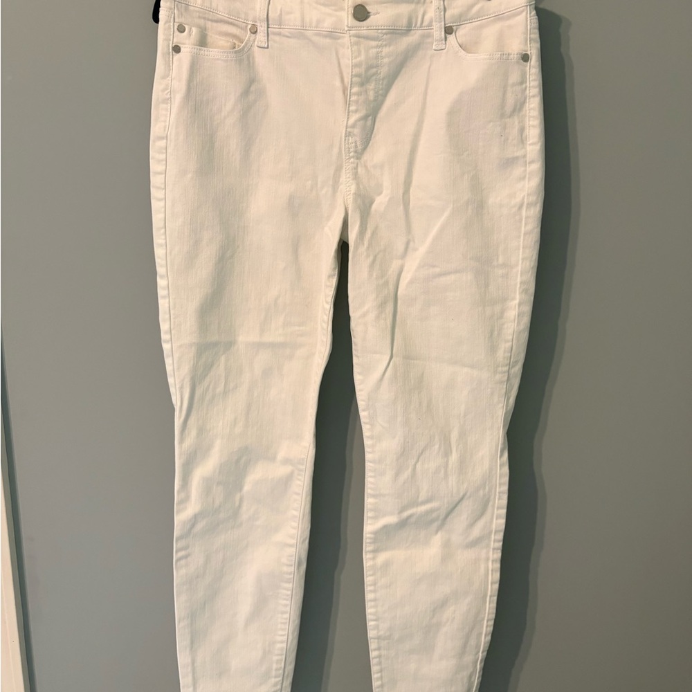 Liverpool Women's Cream Skinny Jeans